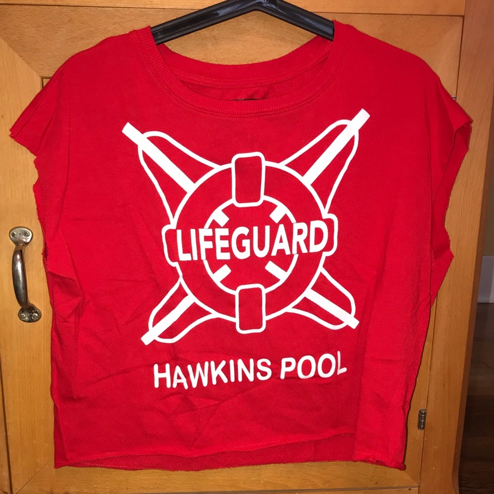 Stranger Things Hawkins Pool Lifeguard Tank Top